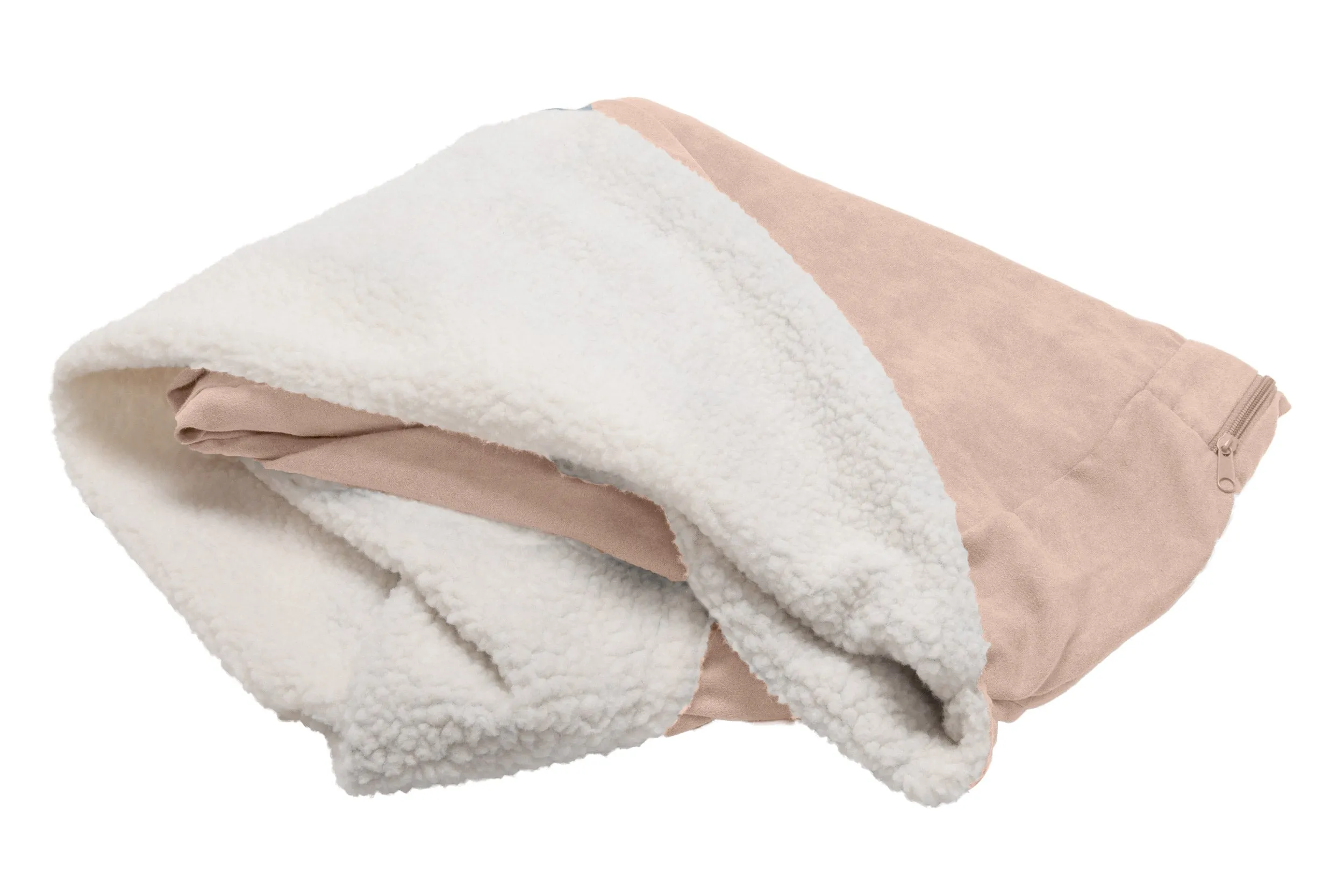 Snuggery Burrow Dog Bed - Faux Sheepskin - Cover