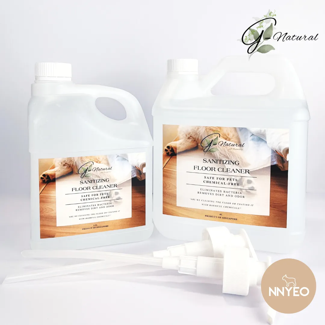 Soap-Free Sanitizing Floor Cleaner, Baby & Pet Safe