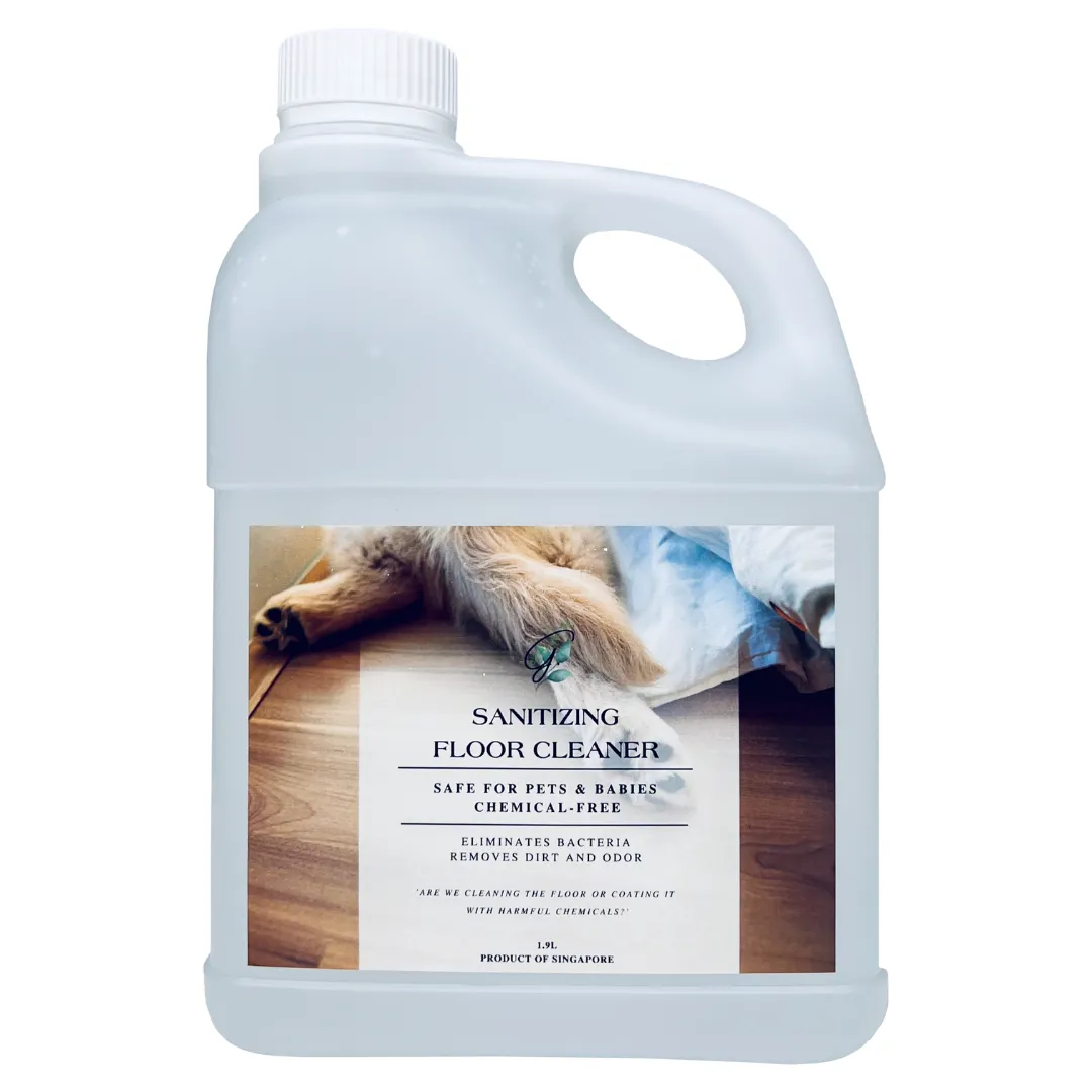 Soap-Free Sanitizing Floor Cleaner, Baby & Pet Safe