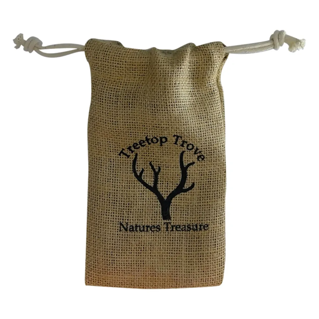 Stock Jute Drawstring Bag-Small(SJB-10T)