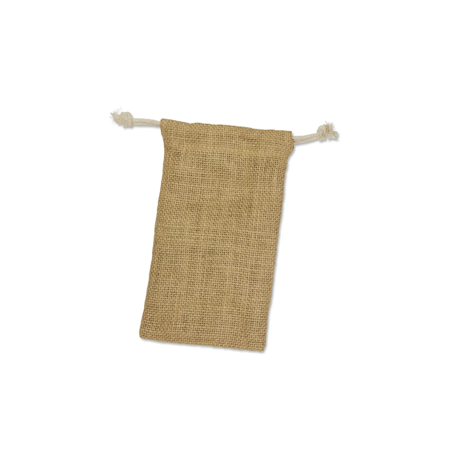 Stock Jute Drawstring Bag-Small(SJB-10T)