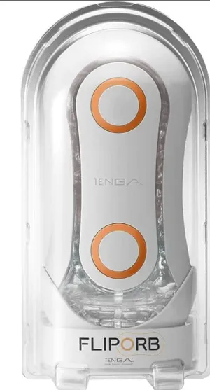 TENGA Flip Orb ''Orange Crash'' Stroker