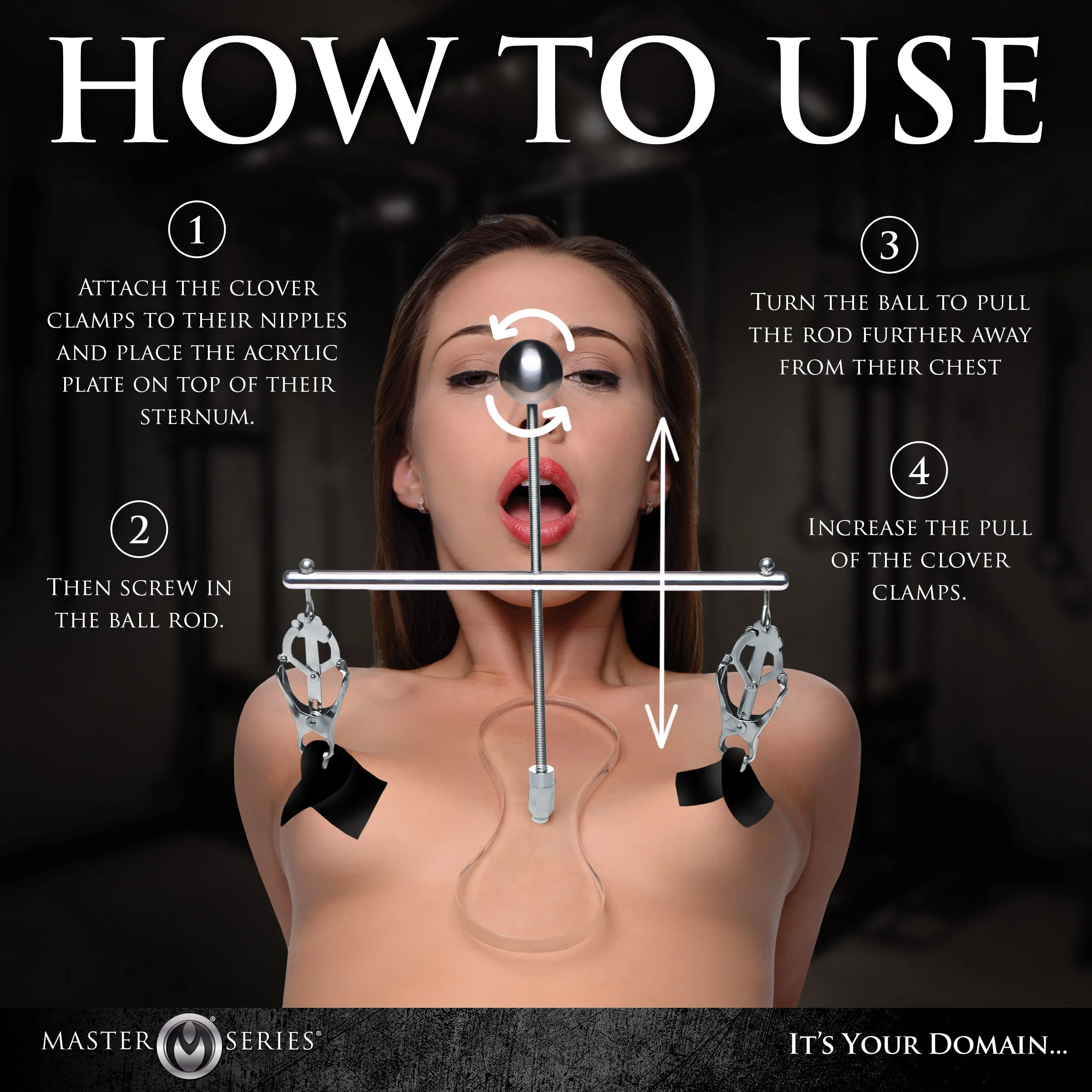 Tower Of Pain Nipple Clamps