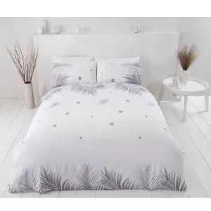 Tropics Duvet Cover Set - Grey