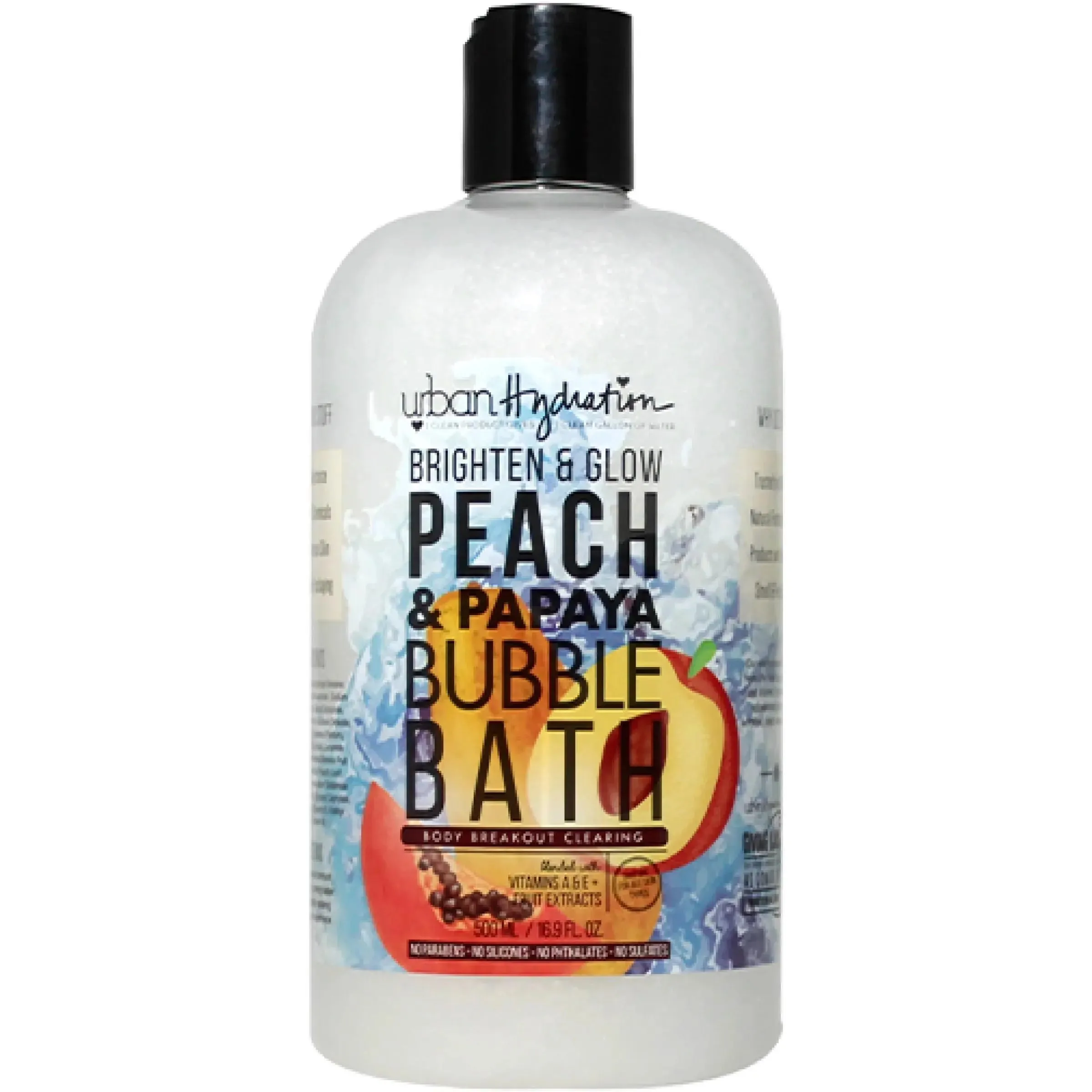 Urban Hydration Peach & Papaya and Mango & Lime Bubble Bath 2pc Set