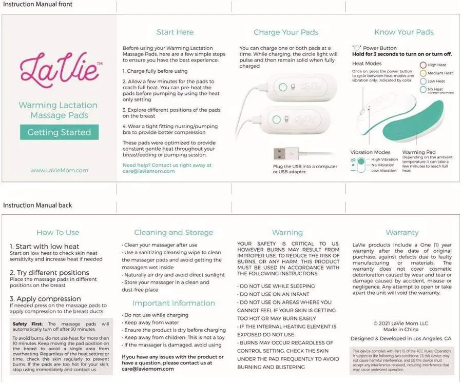 Warming Massagers
