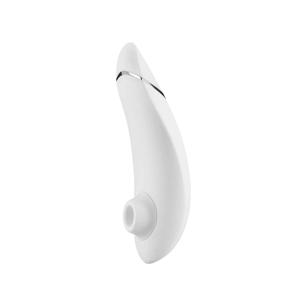 Womanizer Premium White/Chrome Suction Toy