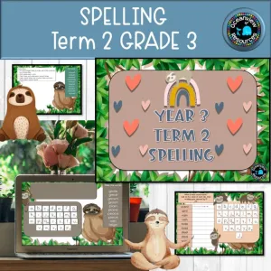 Year 3 Term 2 Spelling- Suitable for Distance Learning