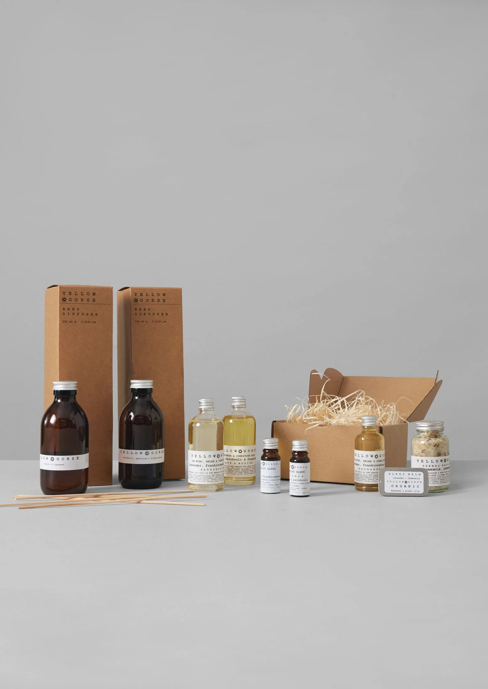 Yellow Gorse Relax And Unwind Gift Set | Relax/Unwind