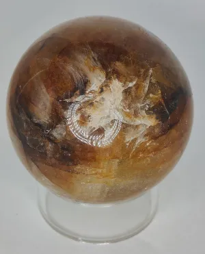 Yellow Hematoid Quartz Sphere