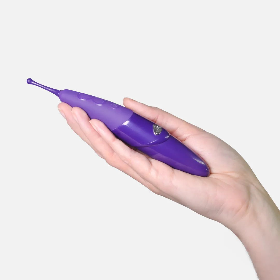 Zumio Xena 8 Speed Rotating Clit Stimulator for Quick Intense Orgasms Purple