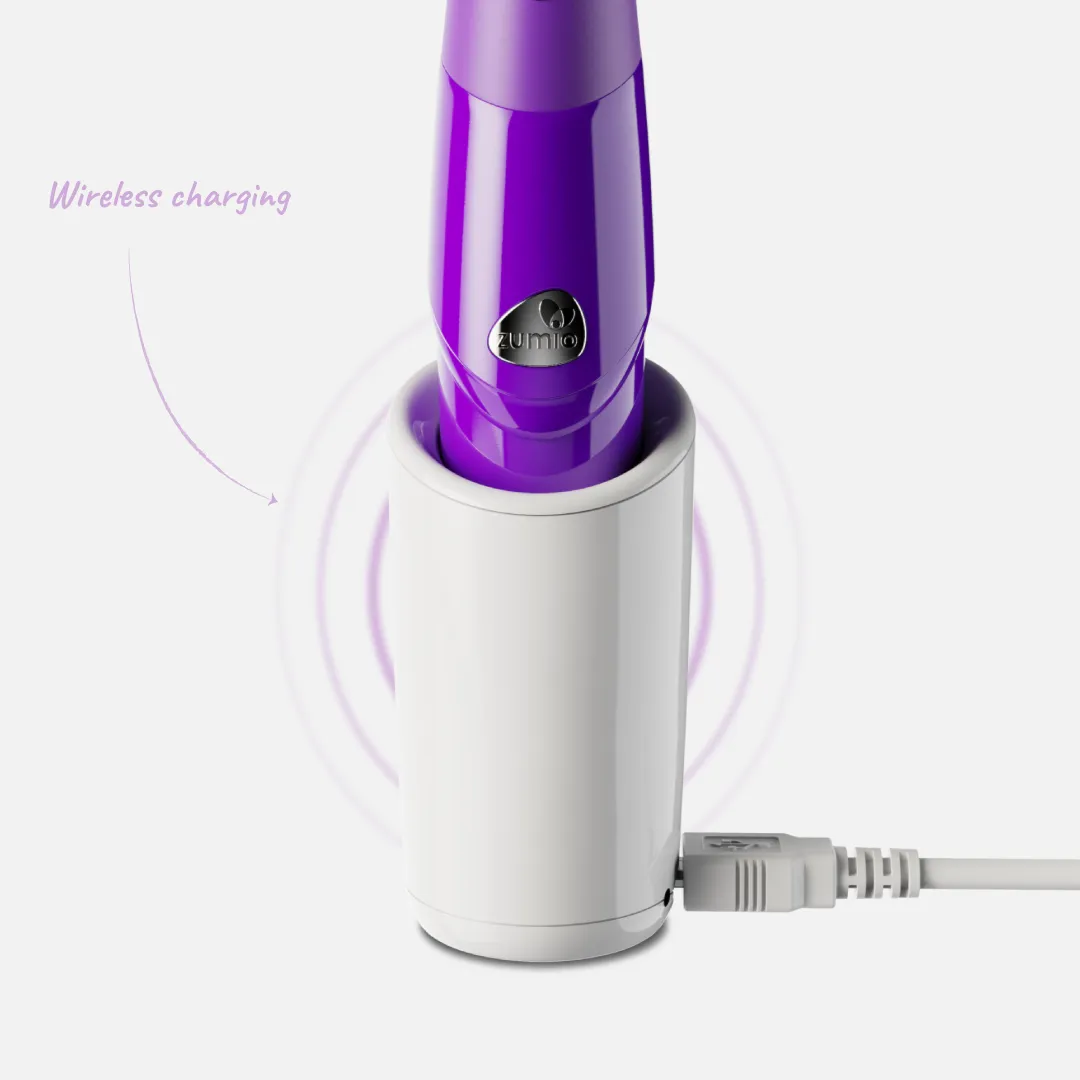 Zumio Xena 8 Speed Rotating Clit Stimulator for Quick Intense Orgasms Purple